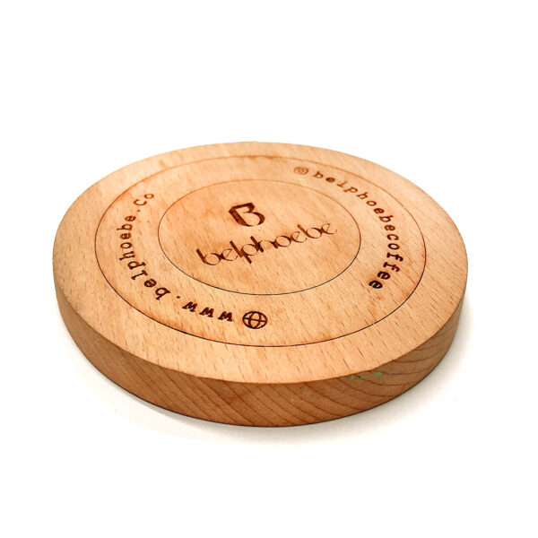 زیر لیوانی چوبی دست ساز